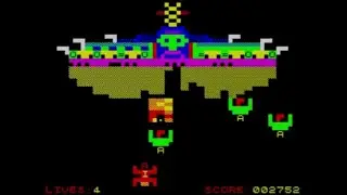 OMEGA PHOENIX (2021) Walkthrough, ZX81 16K + Chroma + ZON-X