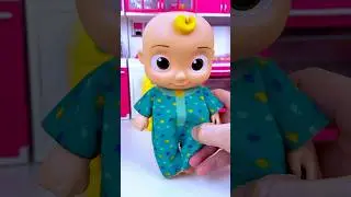 ASMR Unboxing Cocomelon & Washing Machine Set Toys | Satisfying Toy Play Mini Kitchen Set #shorts