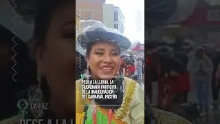 Pese a la lluvia, la ciudadan&iacute;a participa de la inaguraci&oacute;n del Carnaval pace&ntilde;o