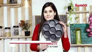 Sumeet Nonstick Essential Combo Set (Multi Snack Maker + Grill Pan + Grill Appam Patra )(Aluminium)