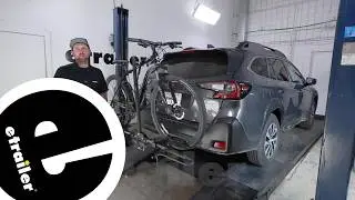 etrailer | Test Fitting the Swagman XTC2 TILT Bike Rack for 2 Bikes on a 2024 Subaru Outback Wagon