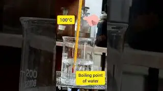 Setup for boiling point of water |chemistry lab| #viral #trending