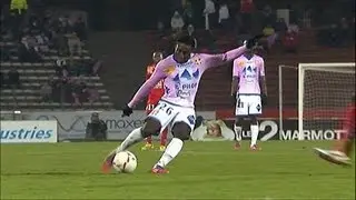 Goal Brice DJADJEDJE (43') - Evian TG FC - AS Nancy Lorraine (1-1) / 2012-13