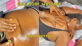 Asmr Full body Massage and Belly Button Massage | ASMR Full Body Relaxation