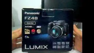 Panasonic Lumix DMC-FZ48 - Unboxing Portugu&ecirc;s