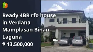 Ready 4BR rfo house in Verdana Mamplasan Binan Laguna