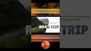 Cool Effect in Powerpoint Presentation Slide #powerpoint #presentation #shortfeed #trending #study