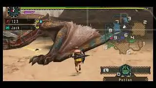 How To Use Shock Trap to catch Monster (MHFU)