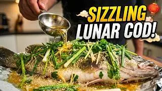 Lunar New Year Fish Recipe 2026 | Sizzling Soy Ginger Murray Cod 年年有余