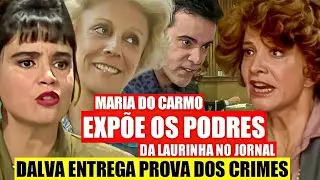 RAINHA DA SUCATA - Maria do Carmo EXP&Otilde;E os PODRES de Laurinha NA FRENTE de TODOS!