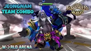 Jeongnam Team Combo in World Arena - Summoners War