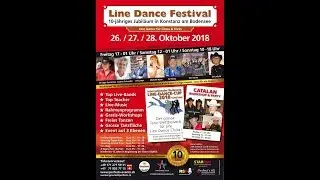 Line Dance World on Fire (DANCE), Choreo: Mario und Lilly Hollnsteiner,  Konstanz Festival Okt 18