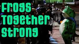 Frogs Together Strong! (Portland ICE protest song parody)