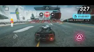 w motors police car Dubai race 10 cars knockdown