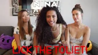 DARE CHALLENGE!  - OFFICIAL JANINA WITH HANNAH STOCKING & LIANE V