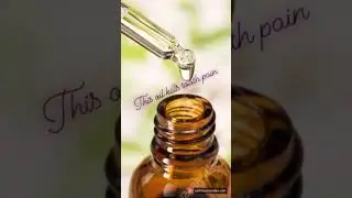 Toothache or Abscess Relief Instantly Oreganol Oil