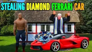 stealing diamond ferrari car in rope hero vice town || pagal gamerz