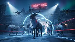 The Reindeer Are Fed Up, And They Are Plotting An Escape! 