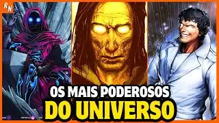 OS 10 PERSONAGENS MAIS PODEROSOS DO UNIVERSO MARVEL