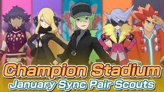 [Pokemon Masters EX] USING JANUARY'S LIMITED-TIME SYNC PAIRS ONLY | 10,000 POINTS CS MASTER MODE
