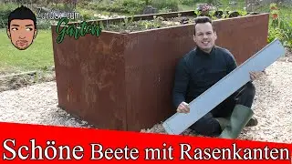 Rasenkanten setzen schnell und einfach - Gehwege, Hochbeet, Baumumrandungen, einfache Gartenpflege