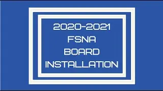 Virtual Board Installation (2021-2022 Board of Directors)
