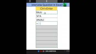 Crack your next job interview with these Excel tips! 💻🔥 #ExcelInterview #ExcelShorts #OfficeHacks