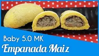 CORN EMPANADA in the Forming and Encrusting machine BRALYX