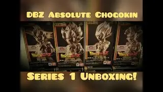 DBZ Absolute Chogokin Unboxings!- Series 1