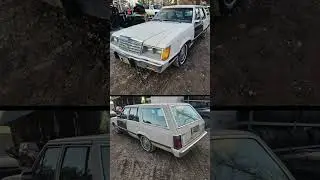 1985 Ford LTD Fox body wagon project. #ford #fordwagon #cars #carrestoration #shorts #reels