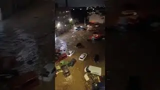 JUST IN: Terrifying, every video gets worse- Paiporta, Valencia, Spain  #flashflood #floods #flood