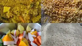 শীতকালের সবজি আর গোবিন্দ ভোগের চাল দিয়ে খিচুড়ি ❤️❤️❤️🌹🌹🌻🌻🌺🍁🥀🥀🥀🍁🍁🌺