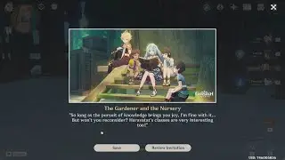 [English] Genshin Impact - Faruzan's Hangout Event 2b: Boring games