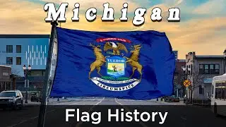 The Michigan Flag Explained | Flag Facts #history #flag #michigan #usa #vexillology