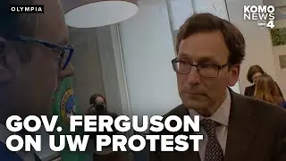 Gov. Ferguson comments on destructive pro-Palestinian protest at UW engineering building