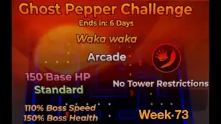 Ghost Pepper Week 73 Self Polaroid | Arena Tower Defense (ATD)