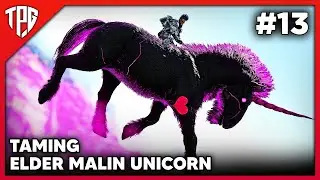 Ark Survival Evolved | Taming Elder Malin Unicorn | ARK Primal Fear Modded Tamil EP13 | TamilPCGamer