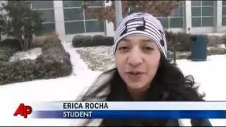 Raw Video: Dallas Gets Another Winter Blast