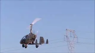 Autogire gris &agrave; la f&ecirc;te de l'air de Batzendorf