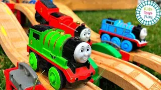 Thomas & Friends&trade; Motorized Toy Train Races