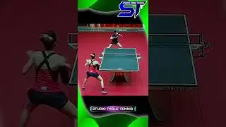 Table tennis fast strokes #卓球の試合 #탁구 경기 #스포츠 #pingpong #tabletennis #shorts
