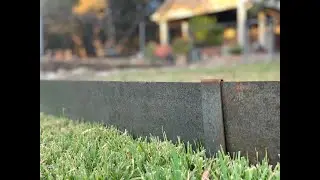 EdgePro Cor-Ten Steel Landscape Edging Installation Video