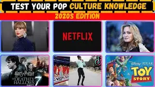 Test Your Pop Culture Knowledge! 🎉 | 2020s Edition
