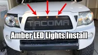 Tacoma Amber LED Lights Install