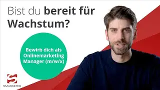 Neuer Job im Onlinemarketing? Bewirb dich jetzt bei Smarketer!