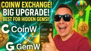 New CoinW Exchange Upgrades Makes Crypto Trading Easier Now!! GemW For Hidden Gems!!