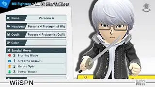 Persona 4 Protagonist | Official Nintendo Mii | WiiSPN