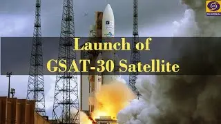 telecommunication satellite GSAT-30 was successfully  launched