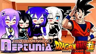 🍥🐲 Hyperdimension Neptunia Reaccionan a Goku🐲🍥| ✨1/2✨| ❤️Gacha Club ❤️ (Ver hasta el final)