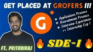 GROFERS - Software Development Engineer | Placement Interview Experience | 2021 | #38